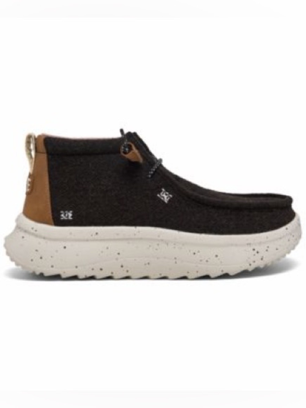 HEY DUDE NIB Women's Wendy Peak Hi Wool Casual Moccasin Sneakers Finish Line
